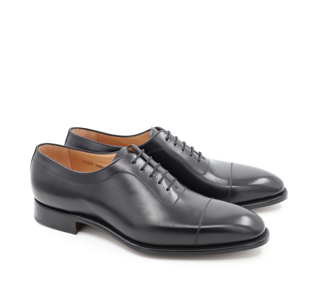 Cap Toe Shoes - Arthur Anil Noir